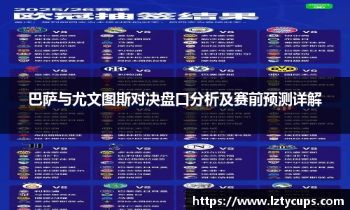 巴萨与尤文图斯对决盘口分析及赛前预测详解